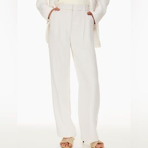 Wilfred Effortless Pant Aritzia #77775 light birch color